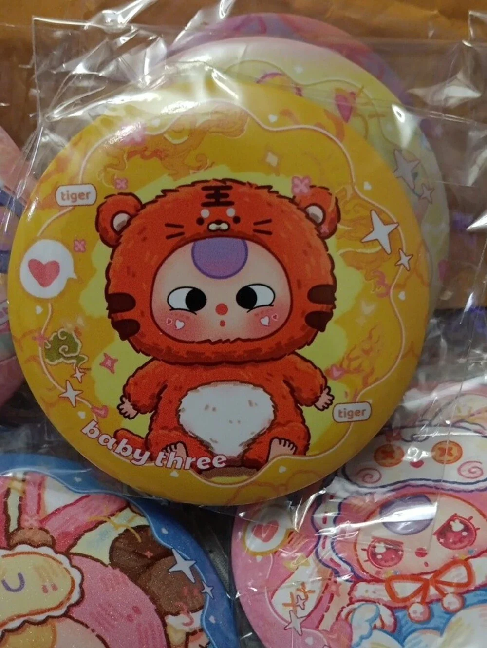 Baby Three Pins (8ct) Authentic